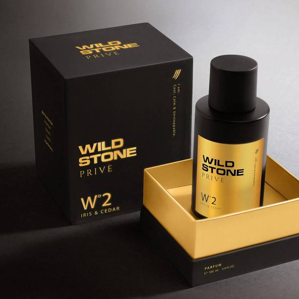 Wild Stone PriveW2 Iris & Cedar Parfume, Luxury, Rich & Premium, Aquatic & Marine Fragrance Eau de Parfum  -  100 ml