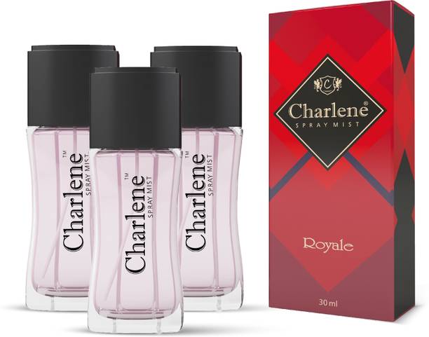 Charlene Spray Mist Royale 3pcs (30ml each) Perfume  -  90 ml