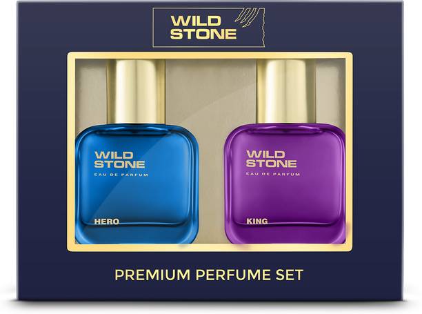 Wild Stone Hero & King Perfume, Best Gift for Him, Premium Perfume, Aromatic & woody Notes, Eau de Parfum - 60 ml
