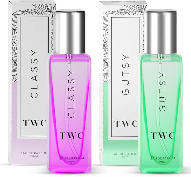 THE WOMAN COMPANY Classy & Gutsy Perfume Combo | Travel Friendly | Premium Long-Lasting Perfume  -  40 ml