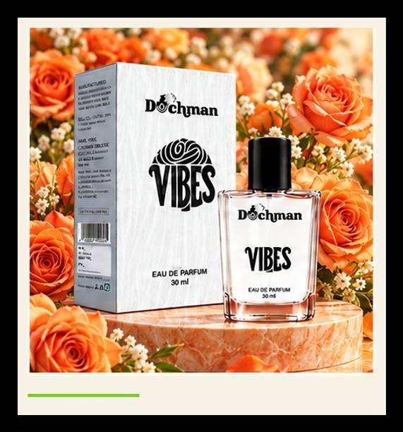 DUCHMAN Vibes 30ml Perfume - Poised Scent for Date Nights, On the Go Size Eau de Parfum - 30 ml