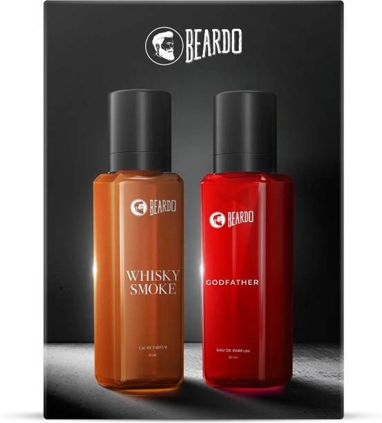 BEARDO Godfather & Whisky Smoke EDP Perfume | Strong & Long Lasting | Fresh Fragrance Eau de Parfum  -  40 ml