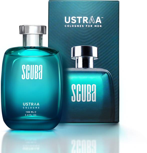 USTRAA Scuba Cologne - Perfume for Men | With lively Spicy & Deep Aquatic Notes Perfume  -  100 ml