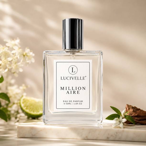 LUCIVELLE Millionaire Luxury Unisex– Long Lasting Premium Fragrance Spray for Eau de Parfum - 50 ml