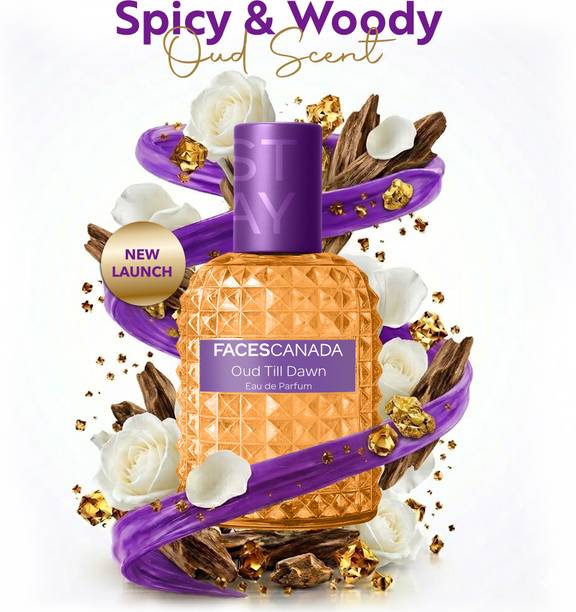 फेसेस कनाडा STAY Oud Till Dawn Perfume | Bold Woody Scent | Long Lasting Eau de Parfum - 20 ml