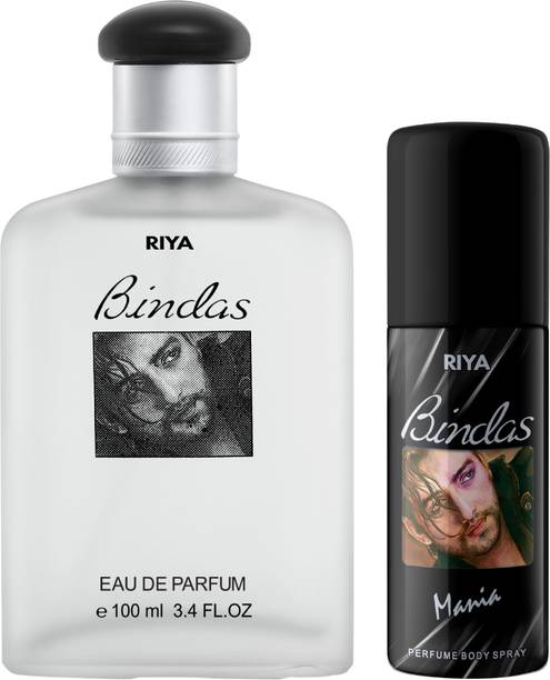 RIYA Bindas Perfume 100 ML & Bindas Mania Deo 40 ML For Men Eau de Parfum  -  140 ml