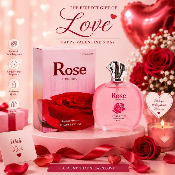 FORMLESS Rose Special Valentine's Day Gift Pack Perfume  -  100 ml