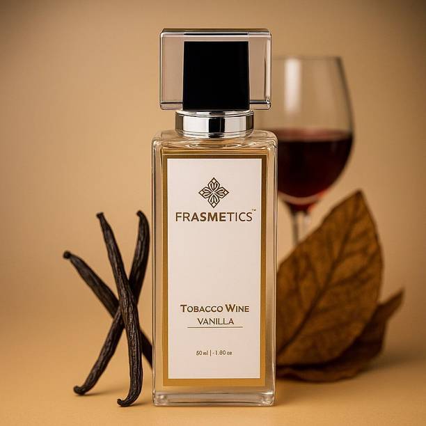 Frasmetics Tobacco Wine Vanilla Perfume for Men Luxur...