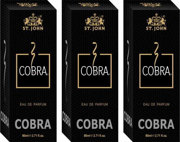 ST-JOHN Cobra Perfume Long Lasting 80 ML Eau de Parfum  -  240 ml