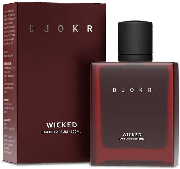 DJOKR Wicked Perfume For Men | Premium Luxury Long Lasting Fragrance Spray Eau de Parfum  -  100 ml