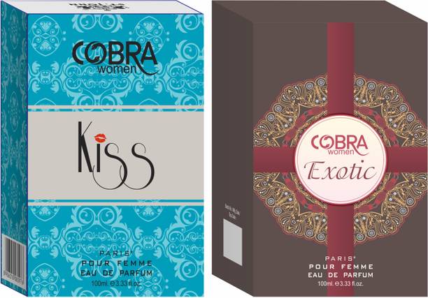 ST-JOHN Cobra Kiss 100ML & Cobra Exotic 100ML Long Lasting Perfume Eau de Parfum  -  200 ml