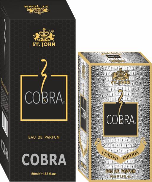ST-JOHN Cobra Limited Edition 30ML & Cobra 50ML Gift Pack Long Lasting Eau de Parfum  -  80 ml