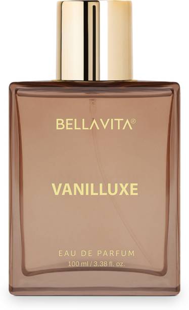 BELLAVITA VANILLUXE Perfume for Men & Women|Floral & Musky Notes|Long Lasting Fragrance| Eau de Parfum  -  100 ml