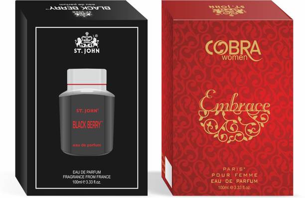 ST-JOHN Cobra Embrace & Blackberry Gift Set Long Lasting Eau de Parfum  -  200 ml
