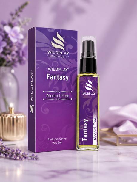 Wildplay Fantasy Alcohol Free Unisex Long Lasting Spray Perfume - 8 ml