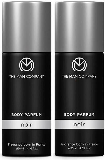 THE MAN COMPANY Body Perfume - Noir Pack of 2 Perfume  -  240 ml