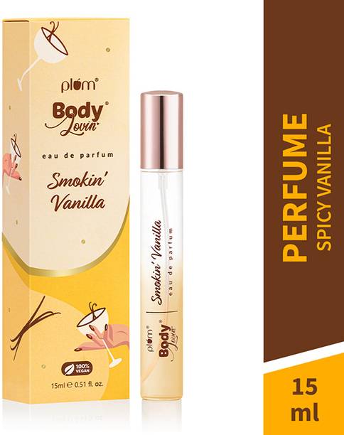 Plum BodyLovin' Smokin' Vanilla | Long Lasting Vanilla Fragrance | Luxury Perfume | Eau de Parfum - 15 ml