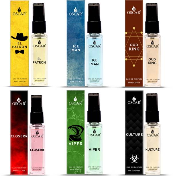 OSCAR Perfume Combo Gift Pack of 6 for Men Eau de Parfum  -  48 ml