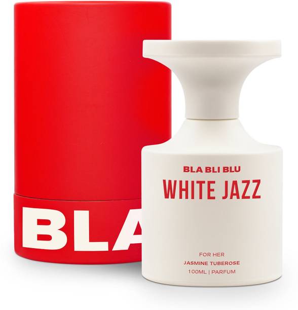 BLA BLI BLU White Jazz Perfume for Women|Jasmine & Tuberose Notes|Long Lasting Perfume  -  100 ml
