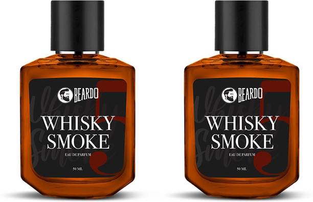 BEARDO Whisky Smoke Perfume for Men, 50ml | EAU DE PARFUM ( Pack of 2) Eau de Parfum  -  100 ml