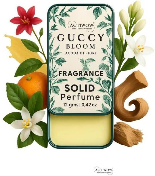 ACTIWOW Guccy Bloom Solid Perfume Long Lasting Warm Scent Eau de Parfum  -  12 ml