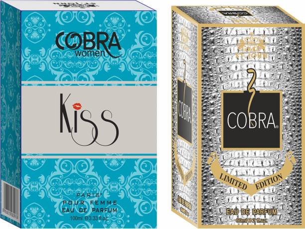 ST-JOHN Cobra Limited Edition 60ML & Cobra Kiss 100ML Long Lasting Eau de Parfum  -  160 ml