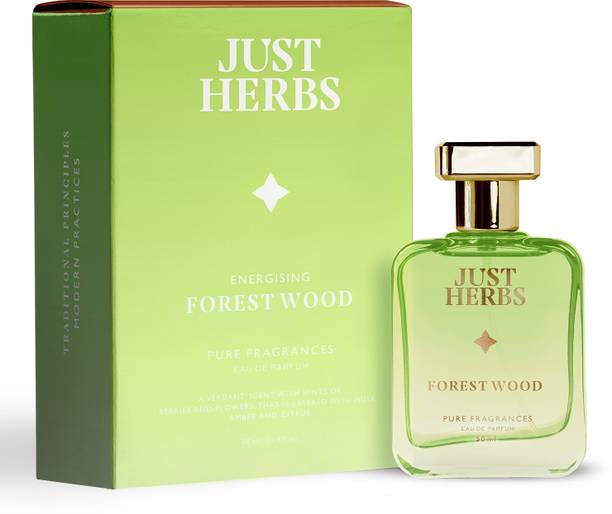 Just Herbs Energising Forest Wood Eau De Parfum LongLasting Eau de Parfum  -  50 ml