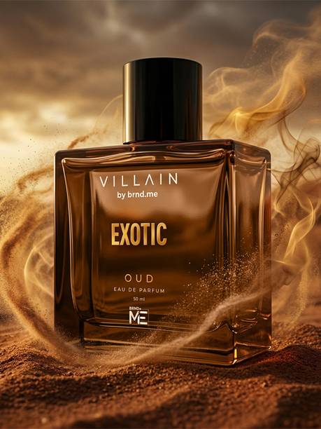 VILLAIN Exotic Oud Perfume | Long Lasting EDP | Oud, Leather & Amber Eau de Parfum  -  50 ml