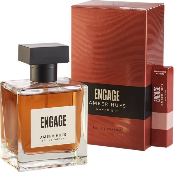 Engage Amber Hues Perfume, Ambery and Fruity, Ideal For Special Occasions, Tester Free Eau de Parfum  -  100 ml