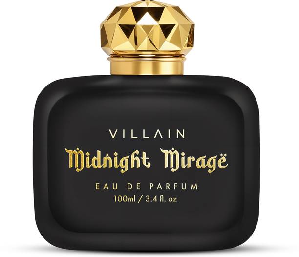 VILLAIN Midnight Mirage Luxury Perfume for Men I Unique & Long- Lasting Fragrance Eau de Parfum  -  100 ml