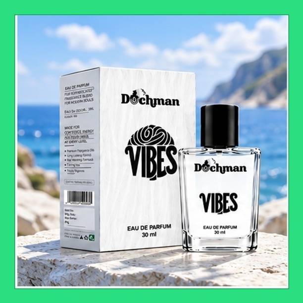 DUCHMAN Vibes 30ml Perfume - Timeless Scent for Lunch Dates, Compact Bottle Eau de Parfum - 30 ml