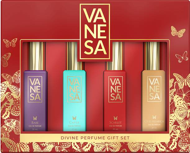 VANESA Divine Perfume Gift Set (20ml x 4) Eau de Parfum  -  80 ml