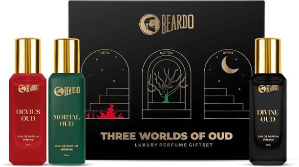 BEARDO Three Realms Luxury Oud Giftset with Long Lasting Fragrance Eau de Parfum  -  60 ml