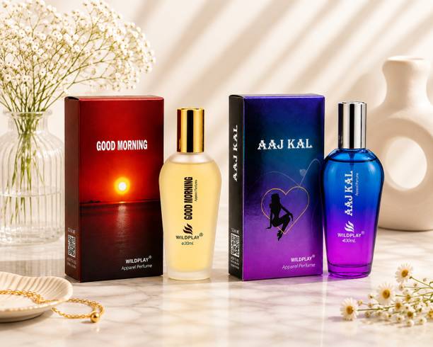 Wildplay Good Morning & Aaj Kal Spray Perfume  -  50 ml