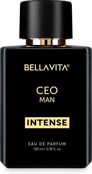 Bella vita organic CEO MAN INTENSE perfume with Citrus, Oriental & Woody Notes|Long Lasting Scent| Eau de Parfum  -  100 ml