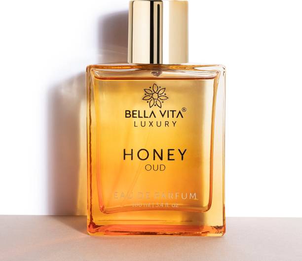 Bella vita organic Honey OUD with Honey, Floral & Oud Scent ,EDP Fragrance, Eau de Parfum  -  100 ml