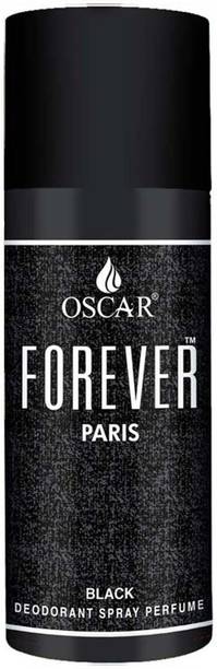 OSCAR FOREVER BLACK Paris Deodorant Spray Perfume Perfume  -  150 ml