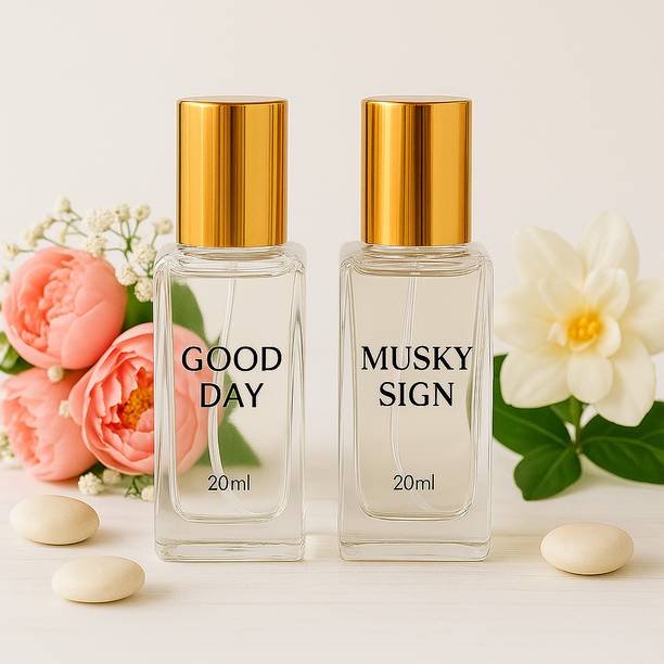KEEYARRI Musky Sign + Good Day Perfume Combo | Long Lasting 40ml | For Men and Women Perfume  -  40 ml