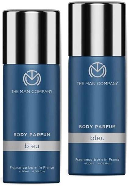 THE MAN COMPANY Body Perfume - Bleu Pack of 2 Perfume  -  240 ml