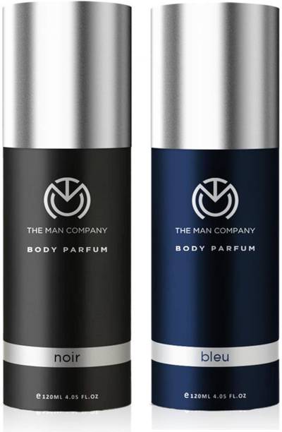 THE MAN COMPANY Noir & Bleu Body Perfume Combo Set Perfume  -  240 ml