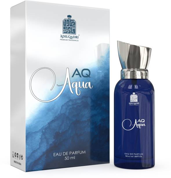 Adilqadri AQ Aqua Perfume, Aquatic & Fresh Long Lasting Scent Eau de Parfum  -  50 ml