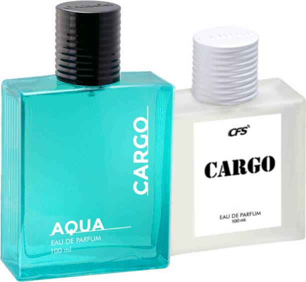 CFS Cargo White & Cargo Black EDP Long Lasting Luxury Perfume Eau de Parfum  -  200 ml