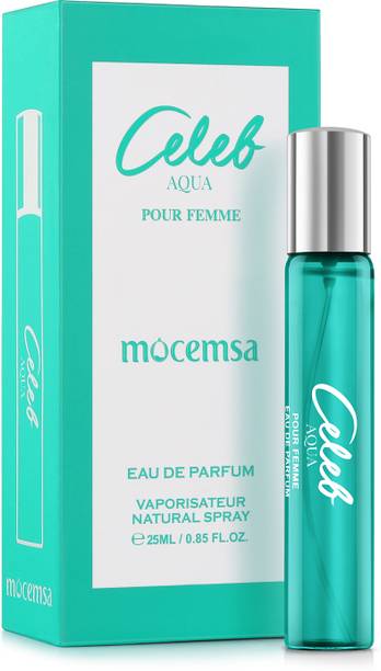 MOCEMSA Celeb Aqua Pour Femme Long Lasting Luxury EDP Perfume,Fragrance Crafted in Spain Eau de Parfum  -  25 ml