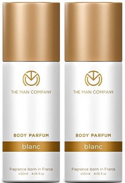 THE MAN COMPANY Body Perfume - Blanc Pack of 2 Perfume  -  240 ml