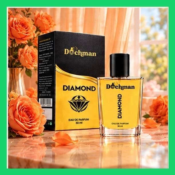 DUCHMAN Diamond 30ml Perfume - Poised Scent for Lunch Dates, Bag Size Bottle Eau de Parfum - 30 ml