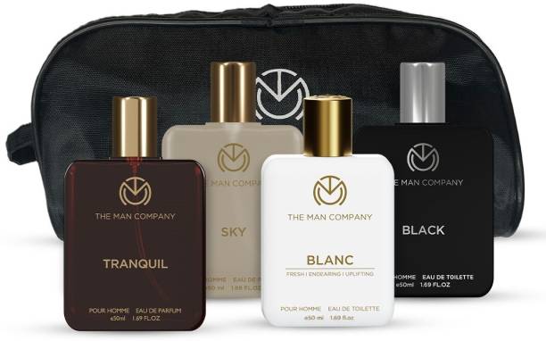 THE MAN COMPANY Perfume Gift Set - Timeless Fragrances | Luxury Long-Lasting Perfumes For Men Perfume  -  200 ml
