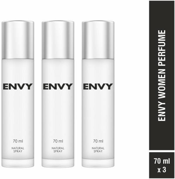 ENVY Women Long Lasting Set Of (70ml X 3) Eau de Parfum  -  210 ml