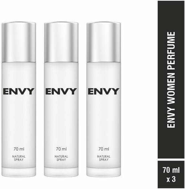 ENVY Women Long Lasting Set Of (70ml X 3) Eau de Parfum  -  210 ml