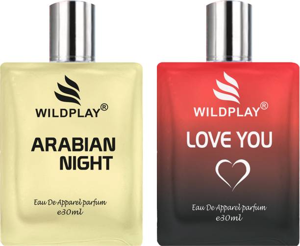 Wildplay Arabian Night & Love You 30ml Each Spray Perfume  -  60 ml