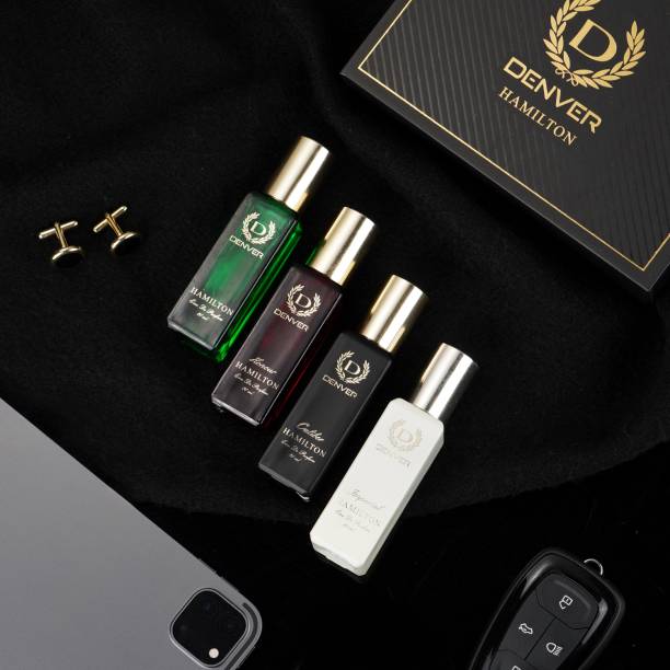 DENVER Hamilton EDP- SRK's Favorite Luxury Gift Pack- 20ml x 4 Set Eau de Parfum  -  80 ml